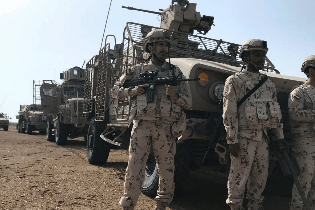 UAE troops in Yeman