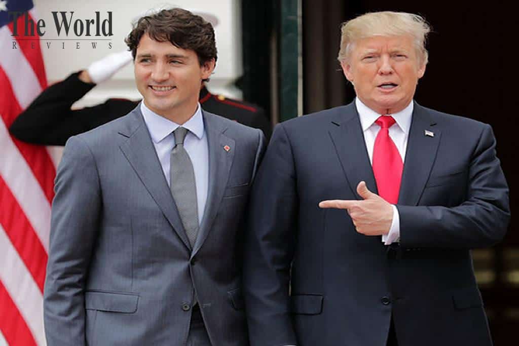 Donald Trump and Justin Trudeau closing their country borders because of Coronavirus Outbreak