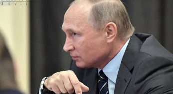 Putin supporting a constitutional amendment that allows him to stay in power