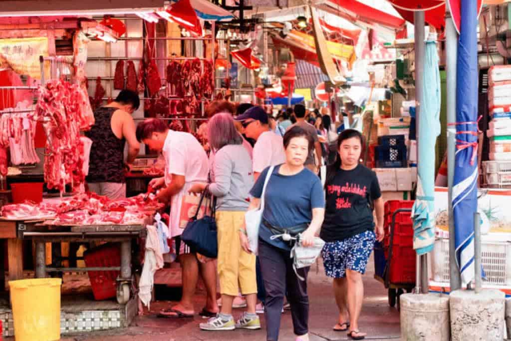 China's wet market has been opened in many parts of the country