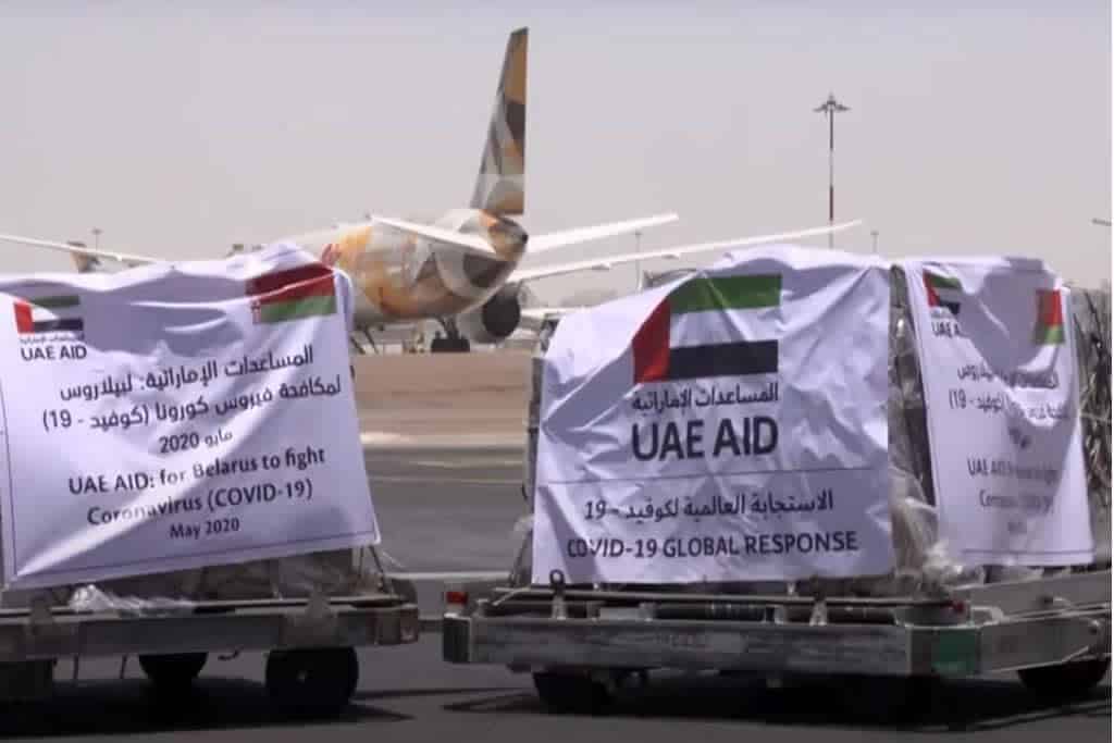  UAE continue to help countries in need, together we win against COVID-19