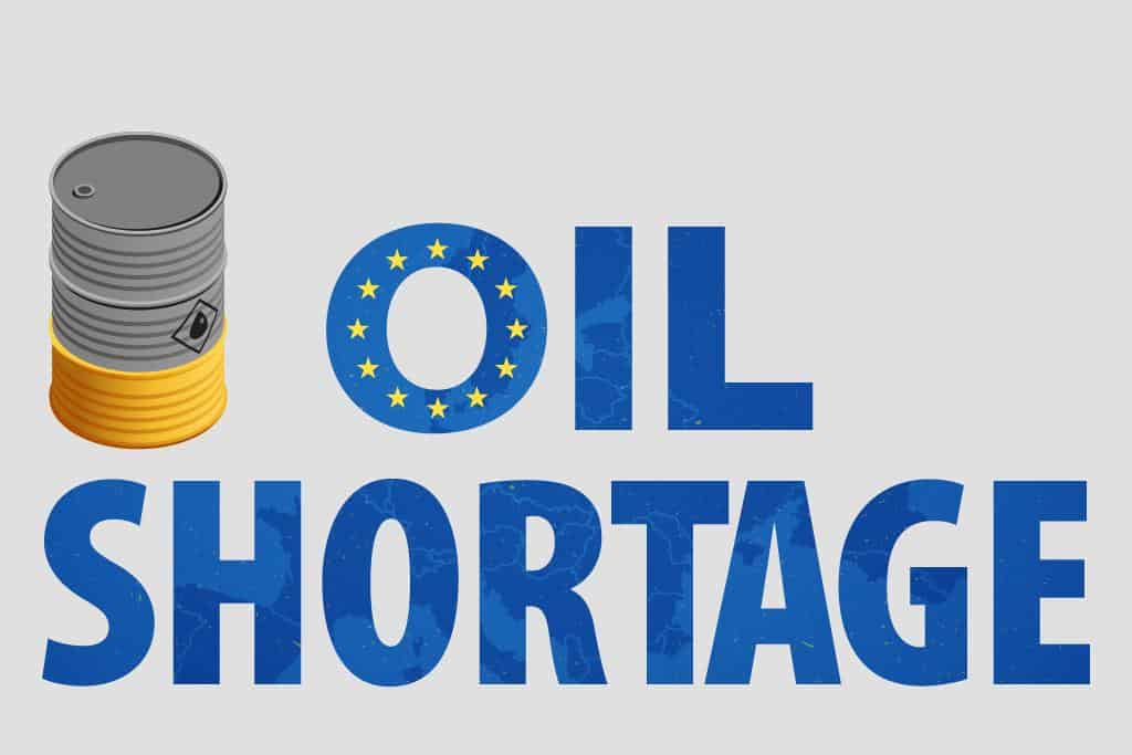 Oil shortage in Europe