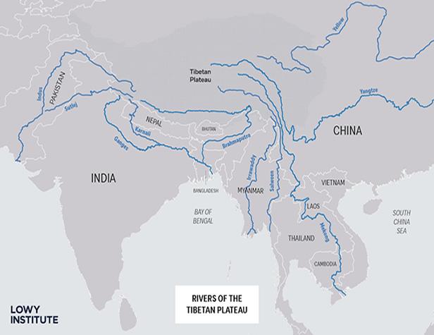 Rivers Of Tibetian Plateau