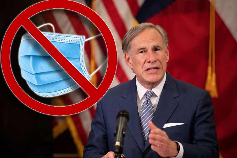  Texas becomes the first US state to lift mask mandate