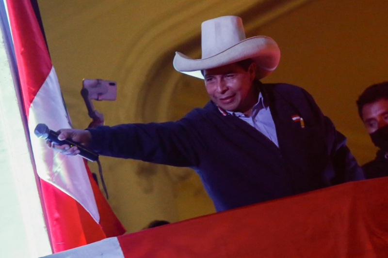 Pedro Castillo claims victory in Peru’s presidential run
