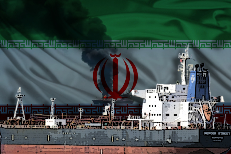 iran oil tank attack