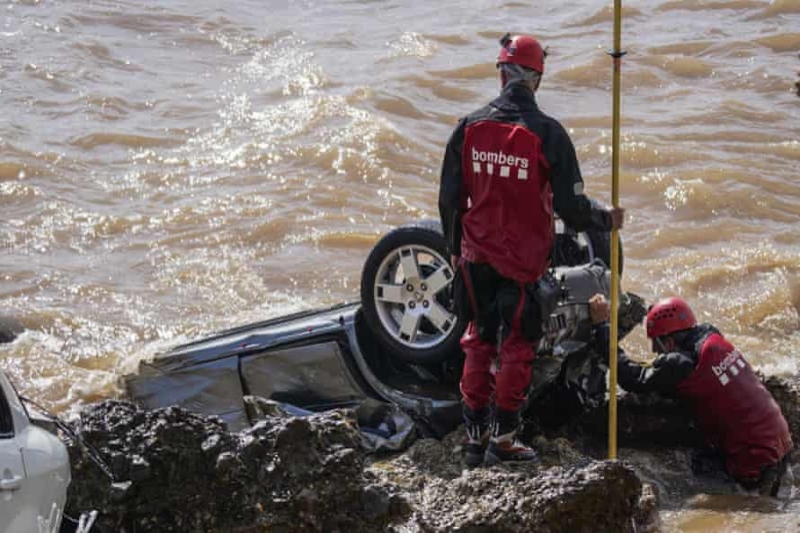  Bad weather in Spain: floods and torrential rains devastate the eastern coasts