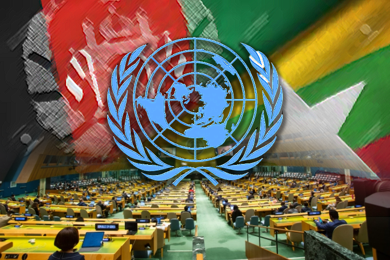 general assembly will not be addressed by afghanistan myanmar