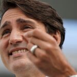 canada's liberal prime minister justin trudeau campaigns in vancouver, british columbia