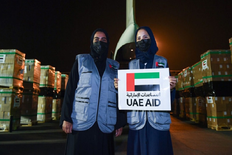 uaes continuous support through aid and assistance to afghanistan