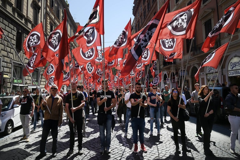  Italy: Neo-Fascist and Squadron Violence Explodes in Rome