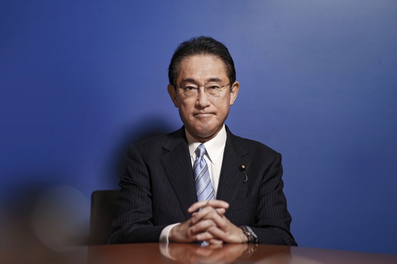 japan's prime minister candidate fumio kishida interview