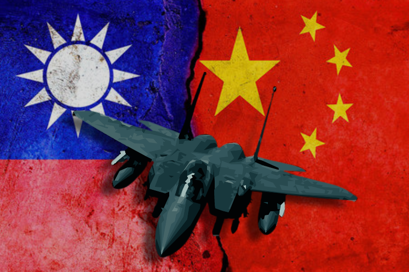 taiwan sharply criticizes china for flying dozens of chinese fighters inside its defence zone