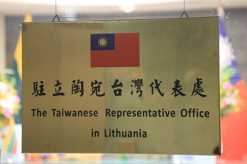  China irked on the opening of the Taiwan office in Lithuania