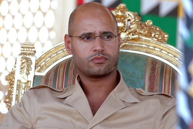 former libyan leader muammar al gaddafis son running for president official say