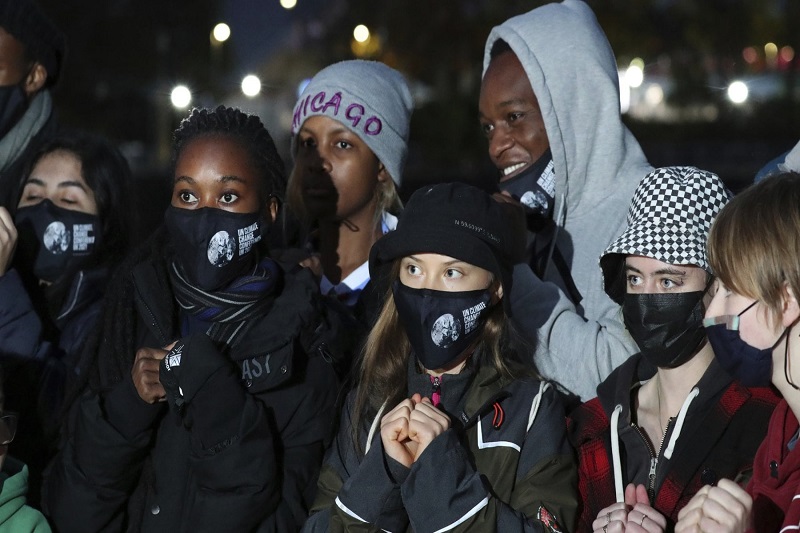  “The real leaders are not in, but we are” Greta and young activists say in Glasgow