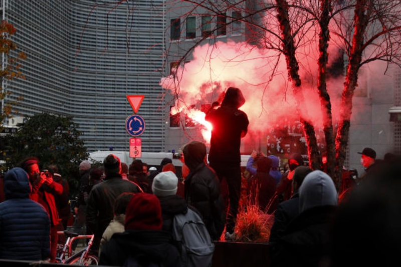  People despise Covid-19 restrictions called by Belgian government