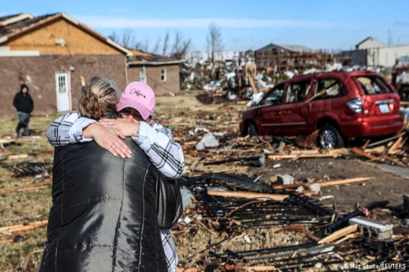  US tornadoes: Joe Biden declares major disaster in Kentucky and orders federal aid
