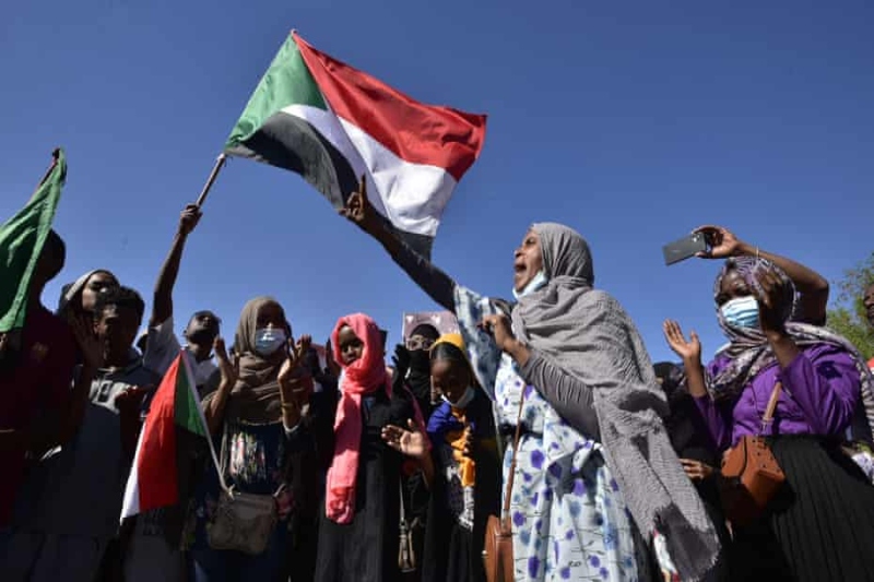  Pro-Democracy Sudanese Protests  Despite Hurdles Of Lockdown And Internet Blackout