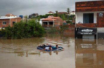 brazil dams on watch after flooding kills at least 18 in northeast