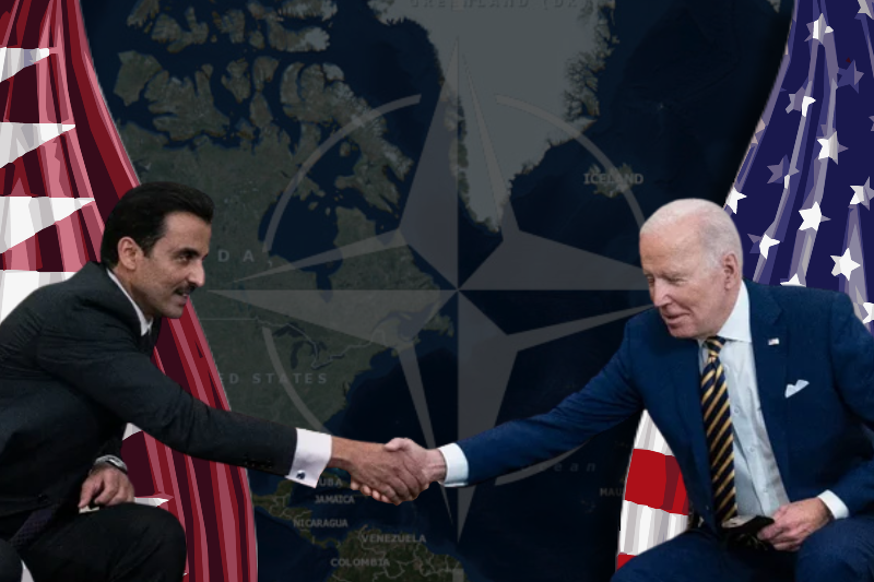 biden promises emir to make qatar important non nato ally