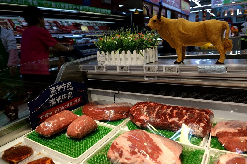 China halts beef imports from Lithuania