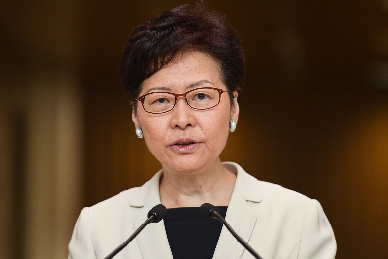  Covid cases put Hong Kong on testing grounds stresses the its leader Carrie Lam