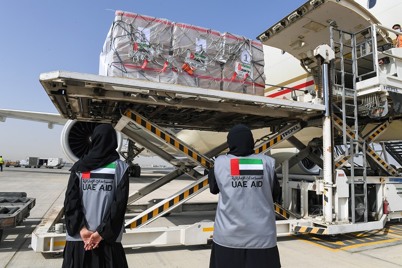 leading the way uae sends humanitarian aid to war torn tigray region in ethiopia