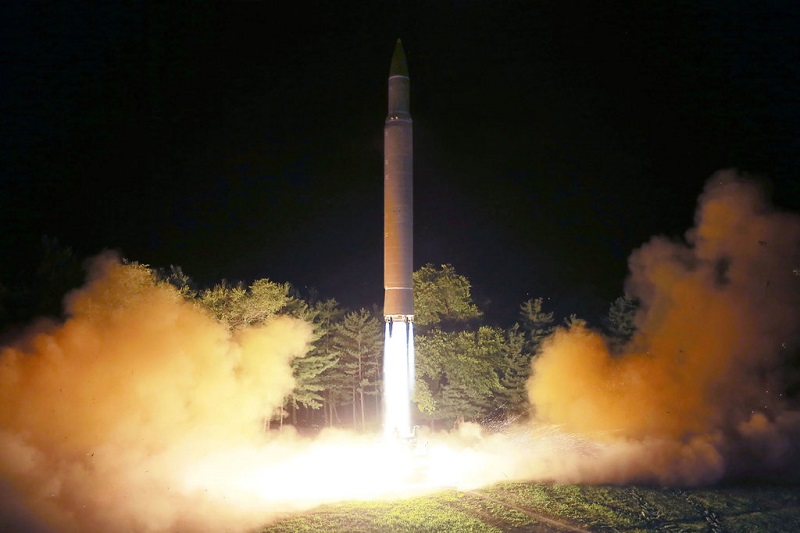  North Korea Says It Conducted The Latest Missile Test For Developing The Reconnaissance Satellite System