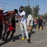 sudanese forces resort to tear gas against protesters standing against coup