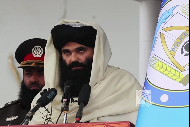  Haqqani Makes Surprise Public Appearance In Afghan Parade