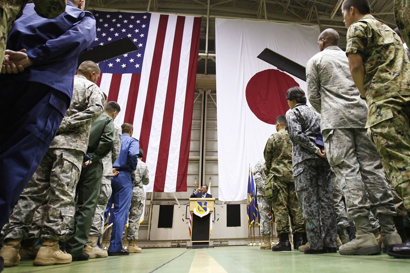 japan moves closer to america over escalating regional tensions