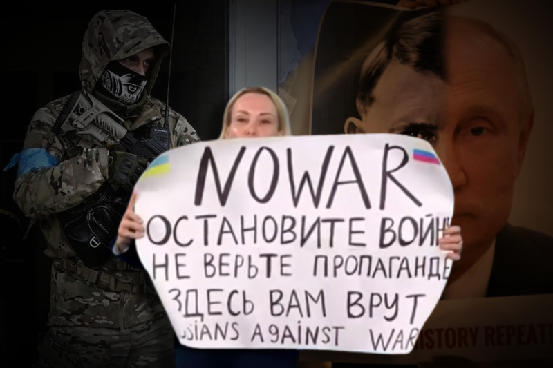  ‘Stop the War’ banner telecasted amid live program in Russia