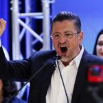 chaves speaks after winning costa rican presidency in run off election