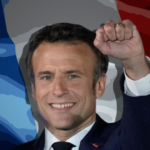macron wins liberal democracy in action for the second term