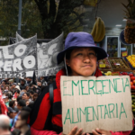 thousands rally for jobs and food in argentina as inflation surges to decades high in march