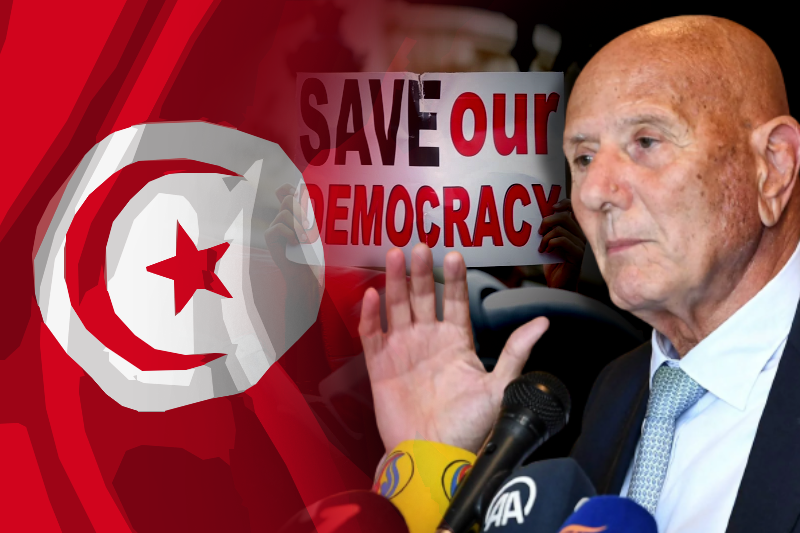  Tunisian President Kais Saied has opposition alliance standing against him now