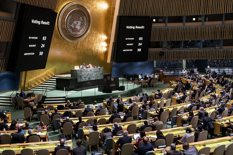  UN assembly suspends Russia from its human rights body