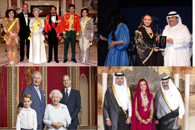  Ranking the world’s wealthiest royal families