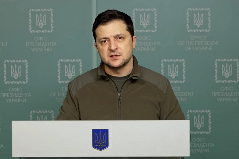  Zelenskiy Asks To Lift Odesa Port Blockade To Avoid Food Crisis