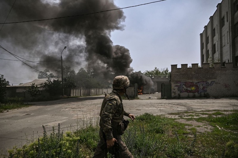 As the war hits five months, Russian missiles strike Ukraine