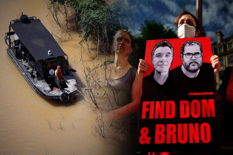  Bodies of missing duo from Amazon found, suspect admits to shooting