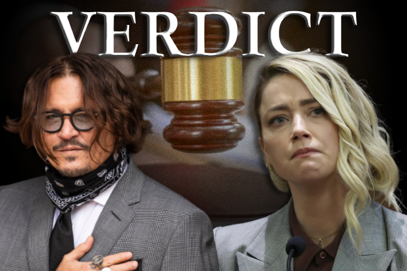  Depp-Heard trial: Jury gives verdict in favor of Depp in all counts except one in defamation case
