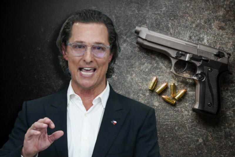  Gun Control: Matthew McConaughy delivers passionate plead for gun legislation at White House