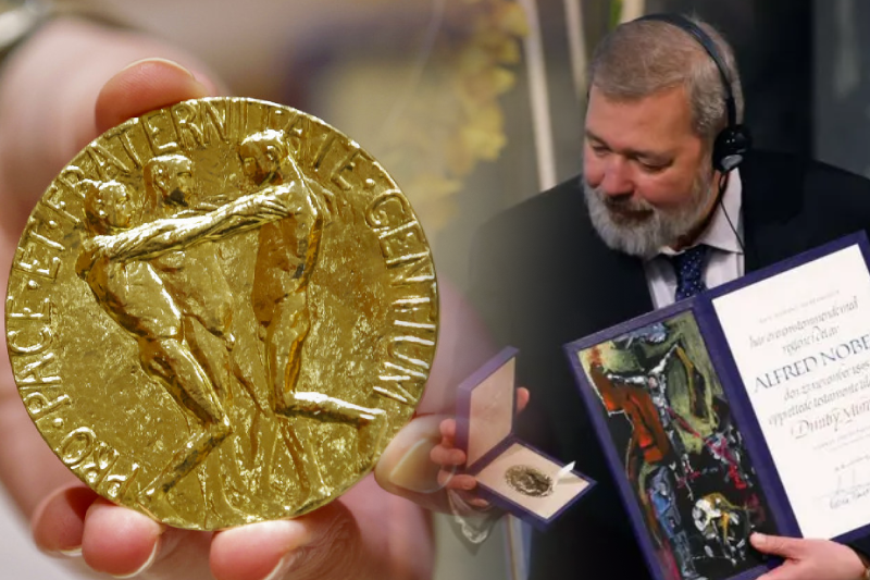 nobel auctioned by russian journalist for ukrainian kids fetches record 103 5m