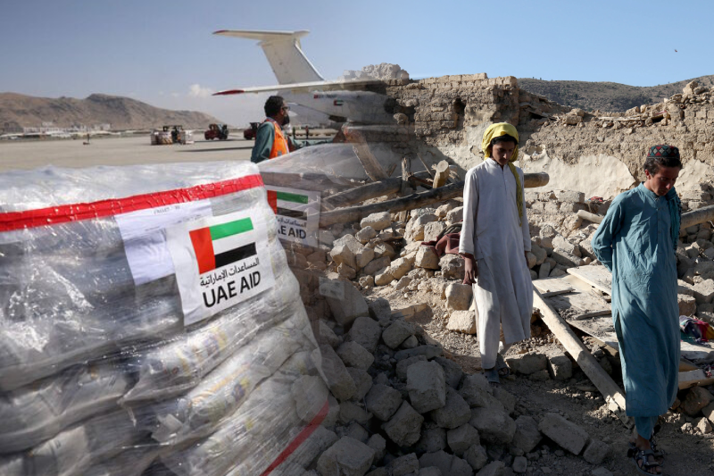  UAE sends aid to earthquake hit Afghanistan under humanitarian directives of MBZ
