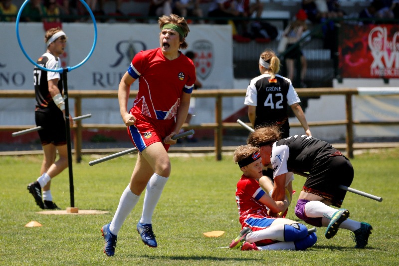  As the sport’s bodies change their names, “Quidditch” becomes “Quadball”