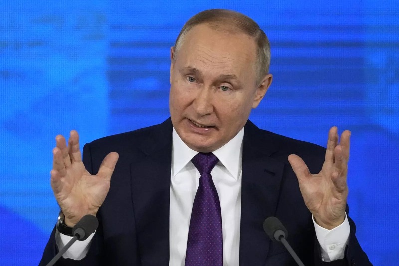 Putin says the West can’t send Russia back in time