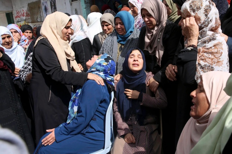 Women and girls in Gaza can't get away from violence