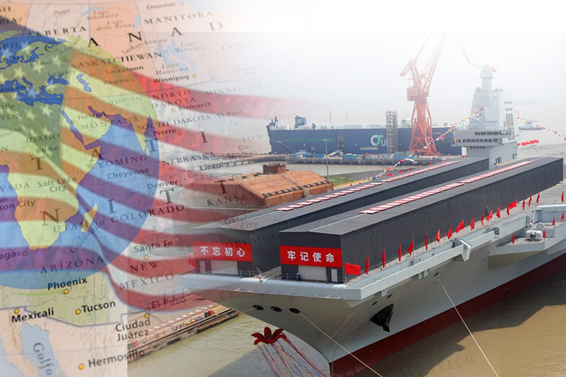chinas new fujian aircraft carrier will threaten us hegemony